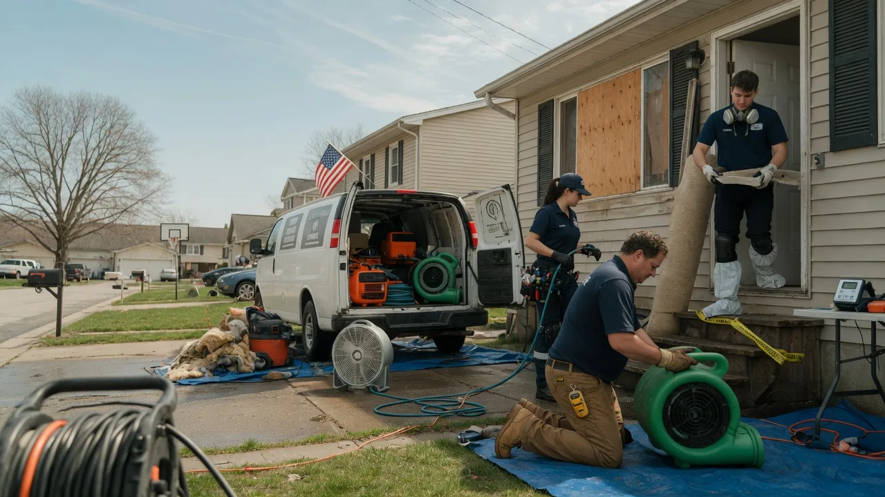 Water Damage Restoration in Bennett, IA near me
